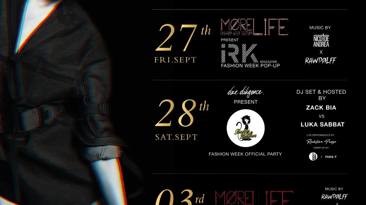 L'ARC Paris - Fashion Week Program