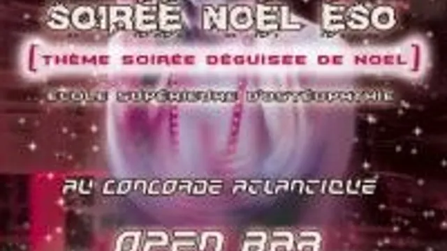 Soirée Noel Eso