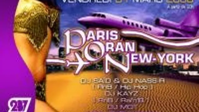 Paris Oran New York