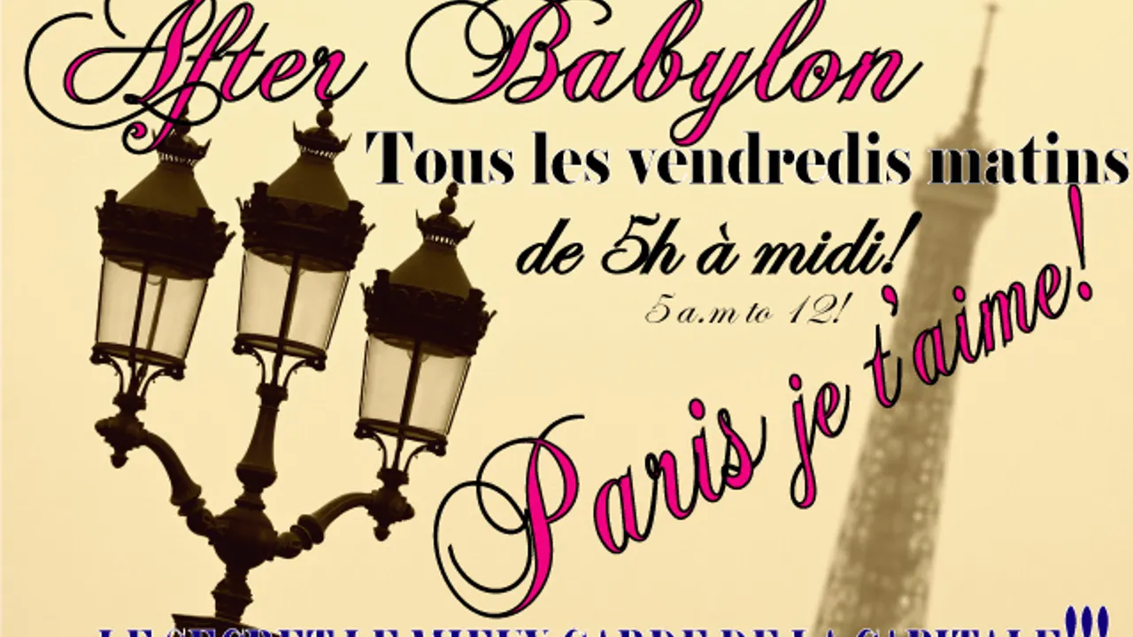 Paris je t'aime, I love Paris