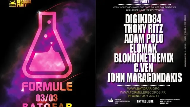 FORMULE RECORDS PARTY 4