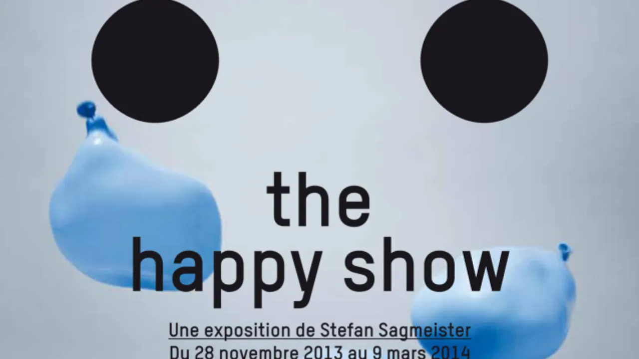 The Happy Show par Stefan Sagmeister