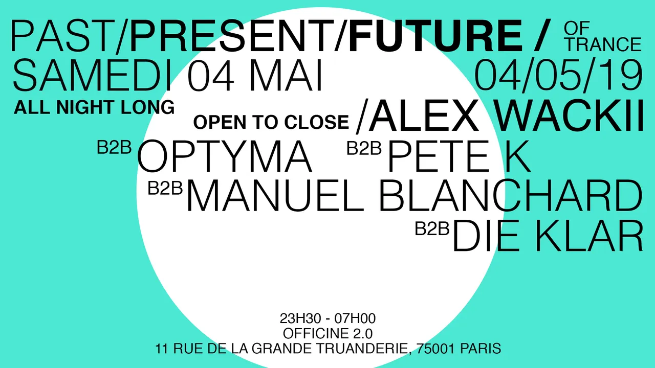 Past Present Future of Trance