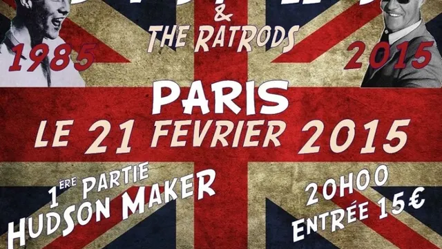 DAVE PHILLIPS + THE RATRODS en concert