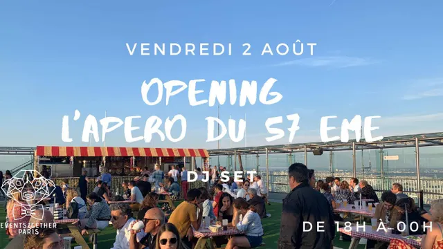La Guinguette On Top - L’apéro du 59 ème - Tous les samedis