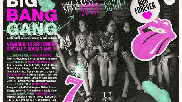 Big Bang Gang party special BDAY 7ANS: Kiss Kiss Boum Boum
