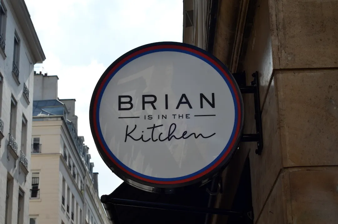 Brian is in the Kitchen Restaurant Paris
