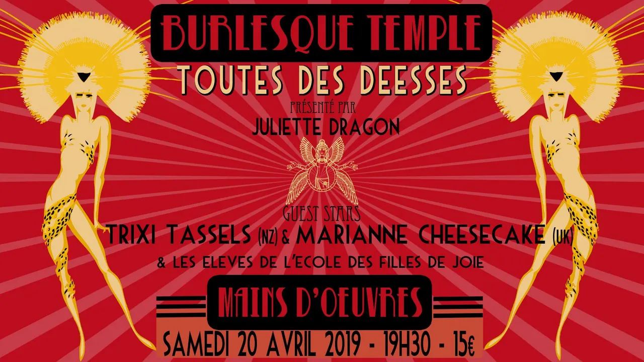 Burlesque Temple : toutes des DéESSES