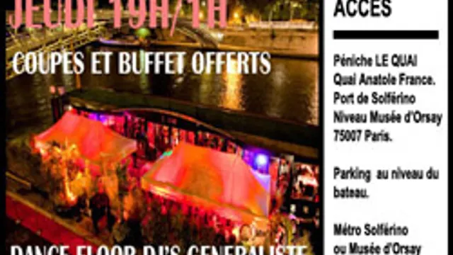 AFTER WORK @ AU QUAI
