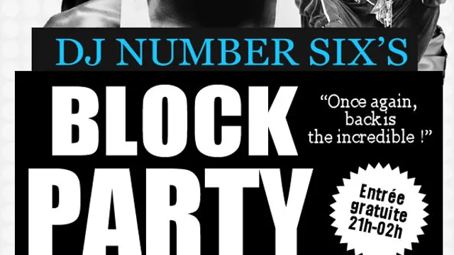 DJ Number SIX's Block Party
