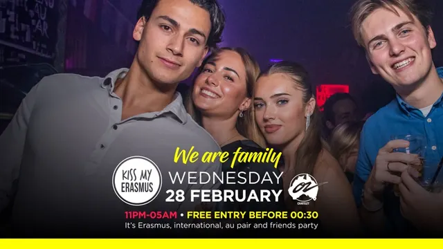 KISS MY ERASMUS @ Café OZ