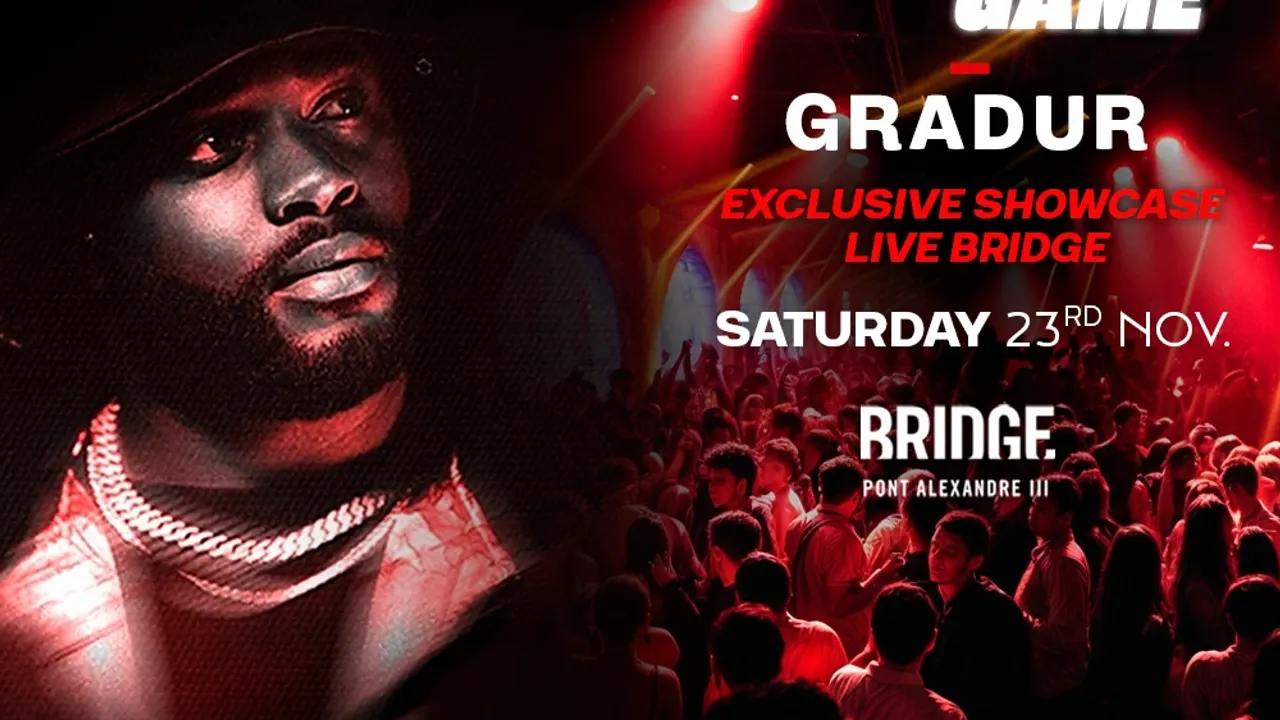 Gradur en showcase exclusif pour la plus grande soirée hip hop