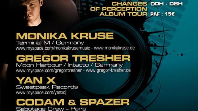 Antislip, Changes of perception album tour