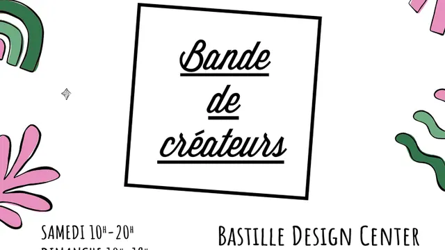 Pop-Up Bande de Créateurs - 10 & 11 Décembre 2022
