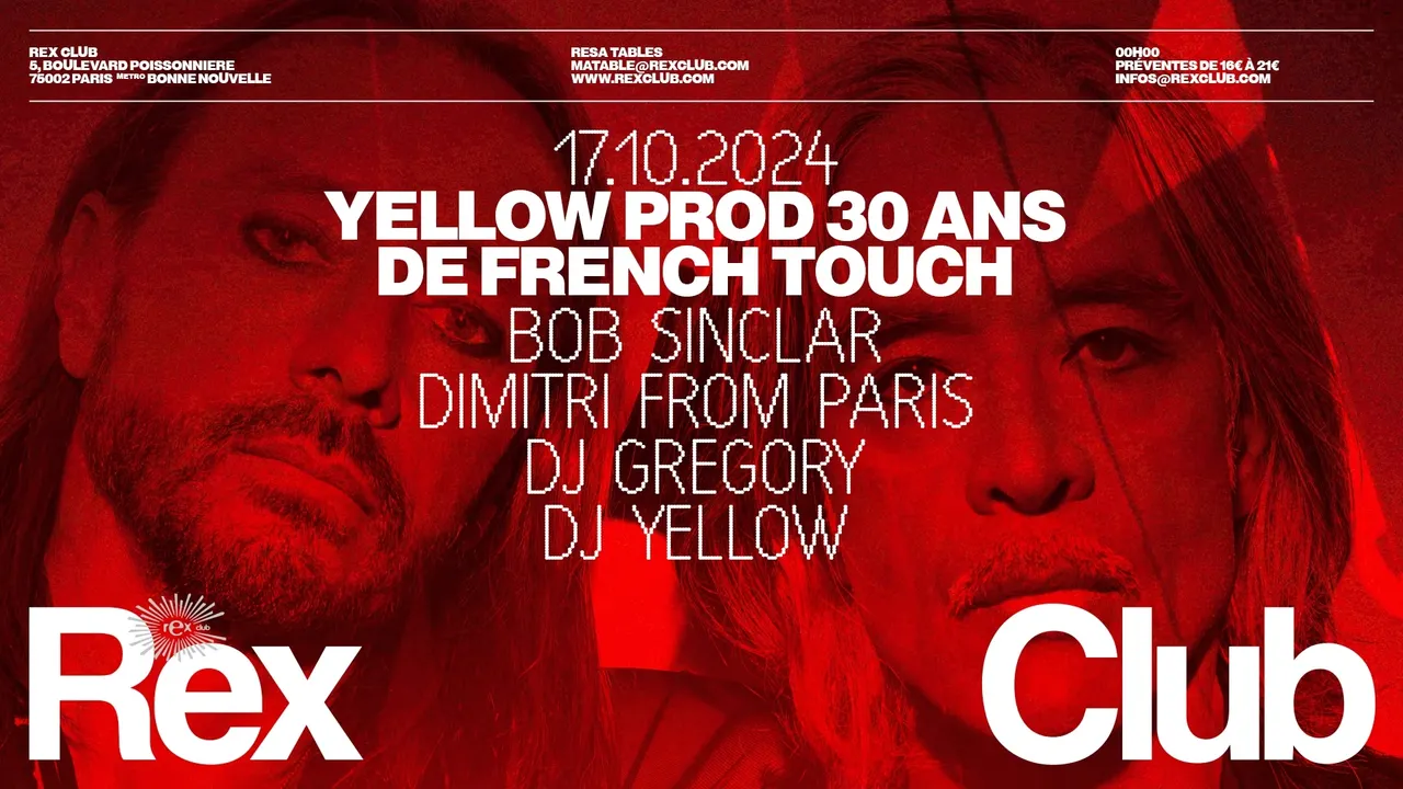 Yellow Production 30 Ans De French Touch: Bob Sinclar & More