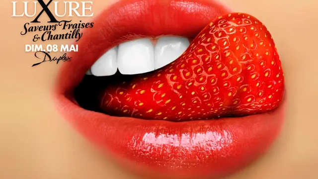 LUXURE - SAVEURS FRAISES & CHANTILLY