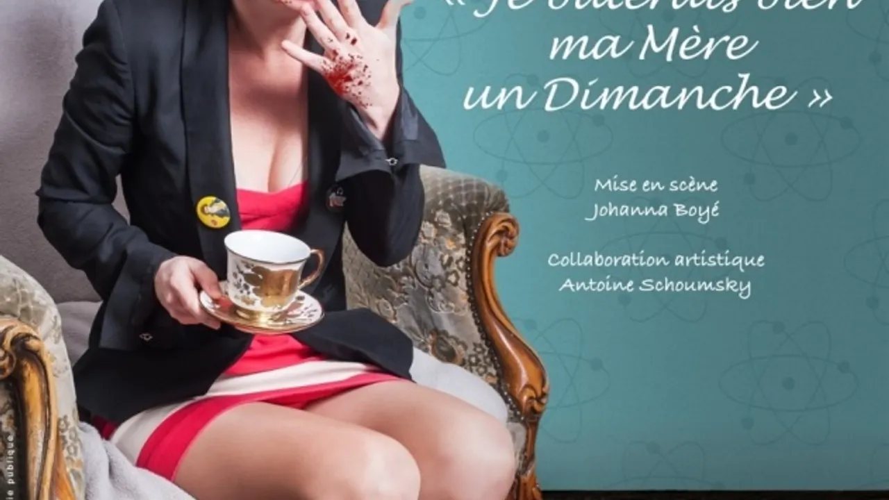 Julie Villers dans Je buterais bien ma mère un dimanche