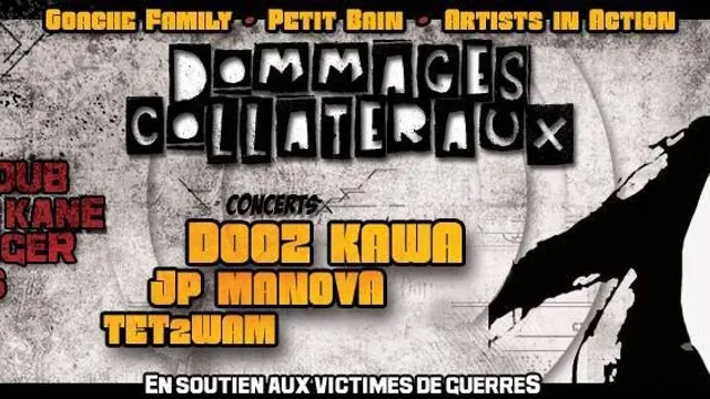 Dommages collatéraux ! goache family / artist in action