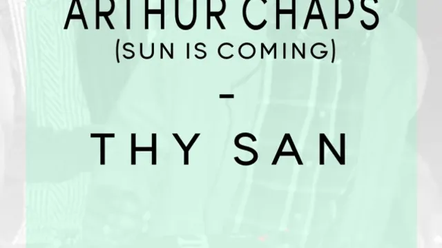 SATURDAY NIGHT FAV' / ARTHUR CHAPS / THY SAN