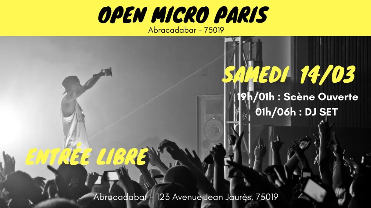 Open Micro Paris : Entrée Libre #2