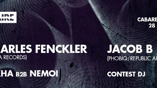 Primaire invite : Charles Fenckler & Jacob B au Cabaret Sauvage