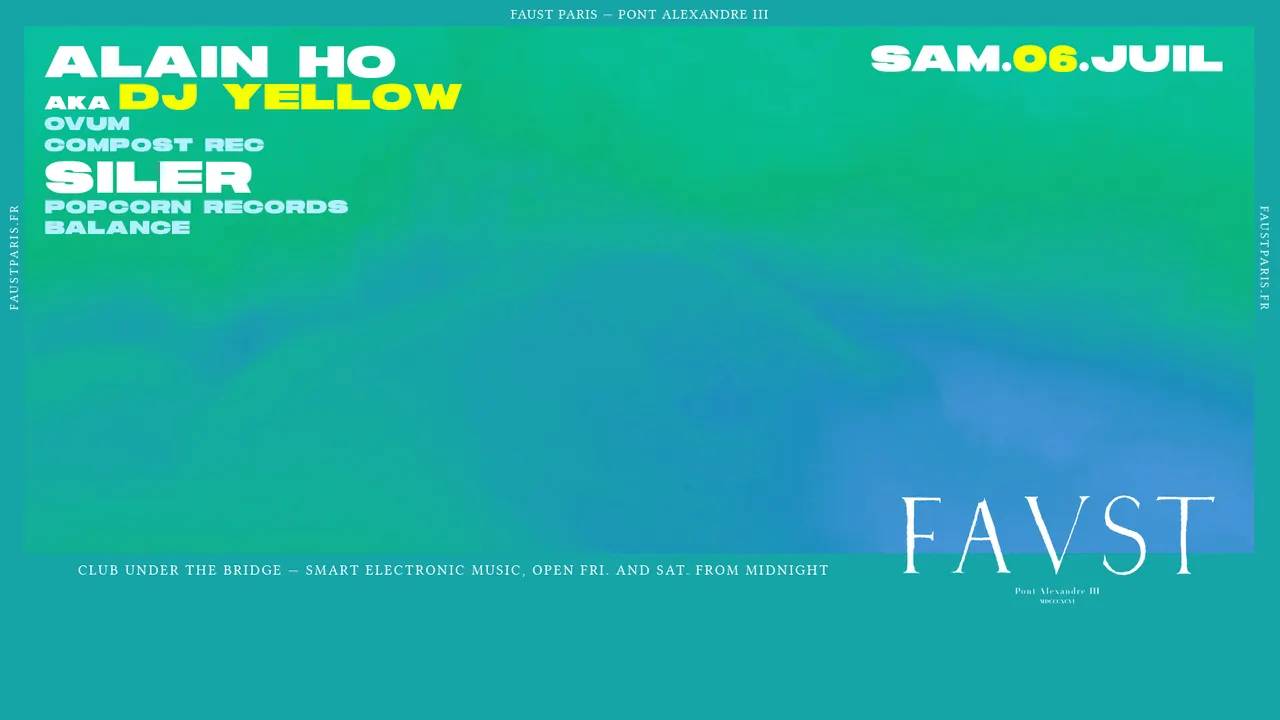 Favst: Alain Ho aka Dj Yellow & Siler