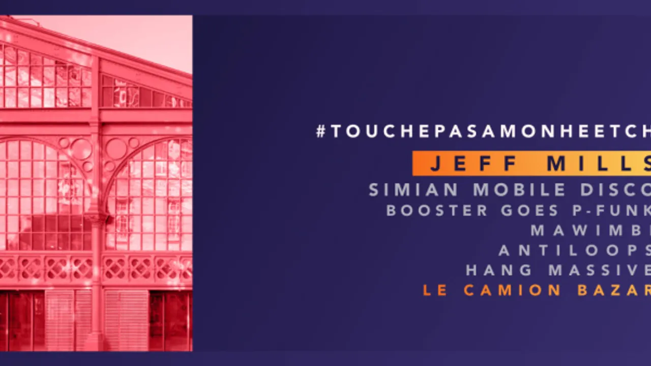 #TouchePasAMonHeetch Event au Carreau du Temple - avec Jeff Mills
