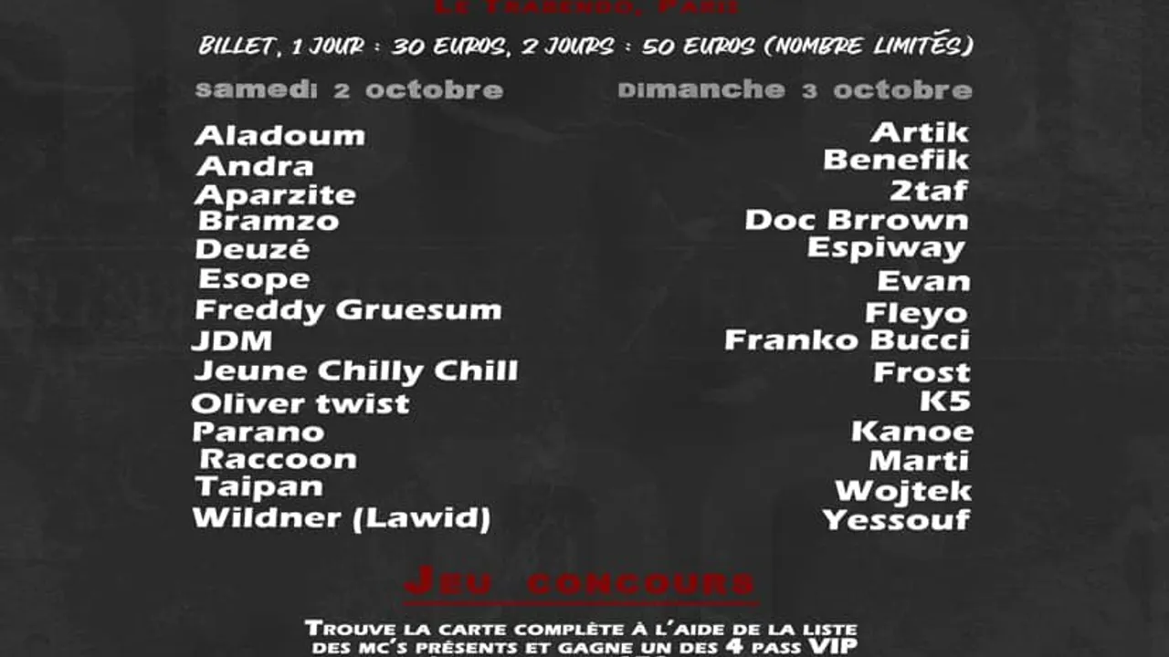 Rap Contenders - Edition 10 Ans