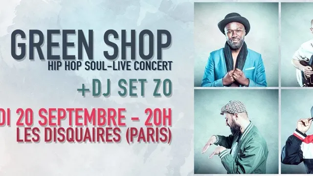 Les Disquaires Hip-Hop feat. Green Shop X Zo