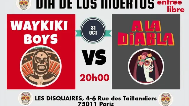 El Día De Los Muertos X Les Disquaires