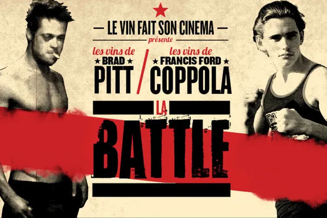 Les vins des stars de cinéma s'affrontent en battle