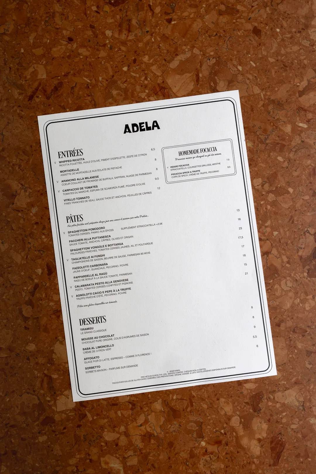 Adela Restaurant Paris