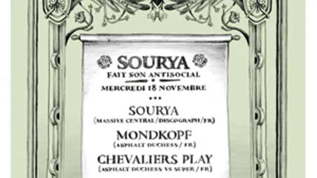 SOURYA FAIT SON ANTISOCIAL