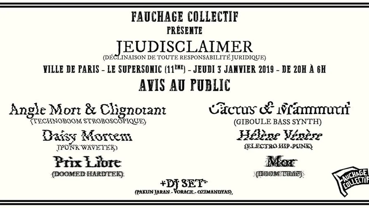 Daisy Mortem ✚ Angle Mort & Clignotant ✚ guest ✚ Jeudisclaimer