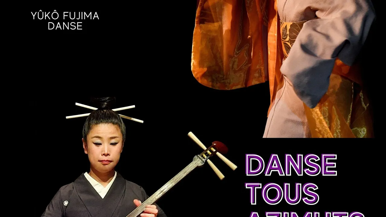 Les gestes de danse et Shamisen - Musique et danse du Japon