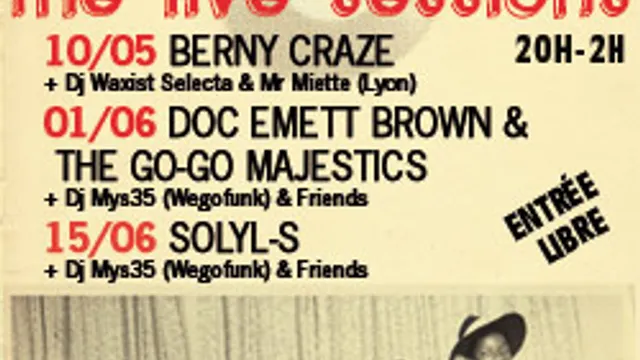 Wegofunk Live Session + Doc Emett Brown - Soirée Live Soul Funk