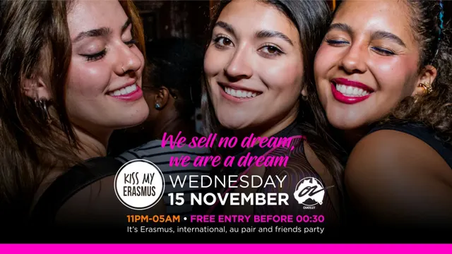KISS MY ERASMUS @ CAFÉ OZ