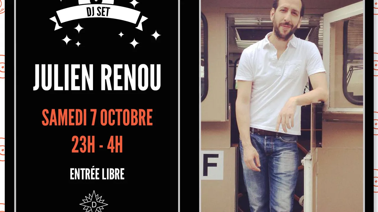 Julien Renou aux platines du Demory