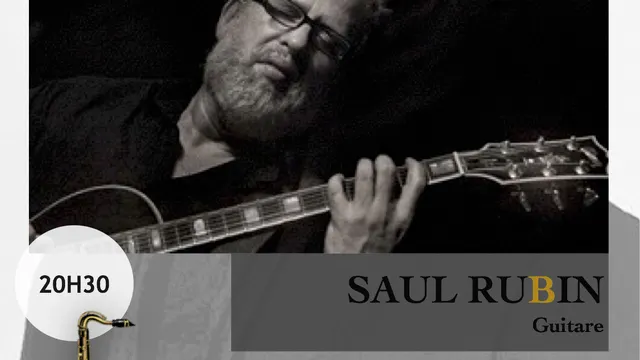 JAZZ CONCERT // SAUL RUBIN + PETER GRITZ + PHILIPPE DARDELLE