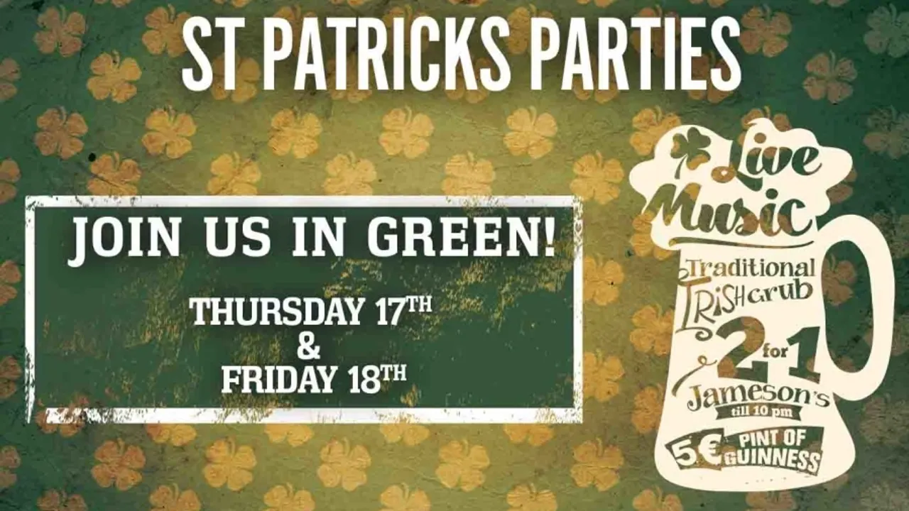 St Patrick's Party 2016 @Belushi's GDN