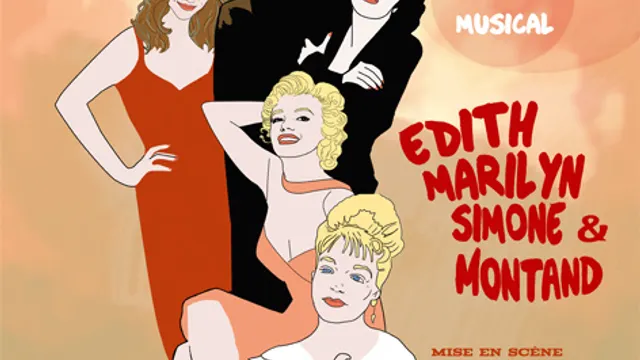 EDITH MARILYN SIMONE ET MONTAND