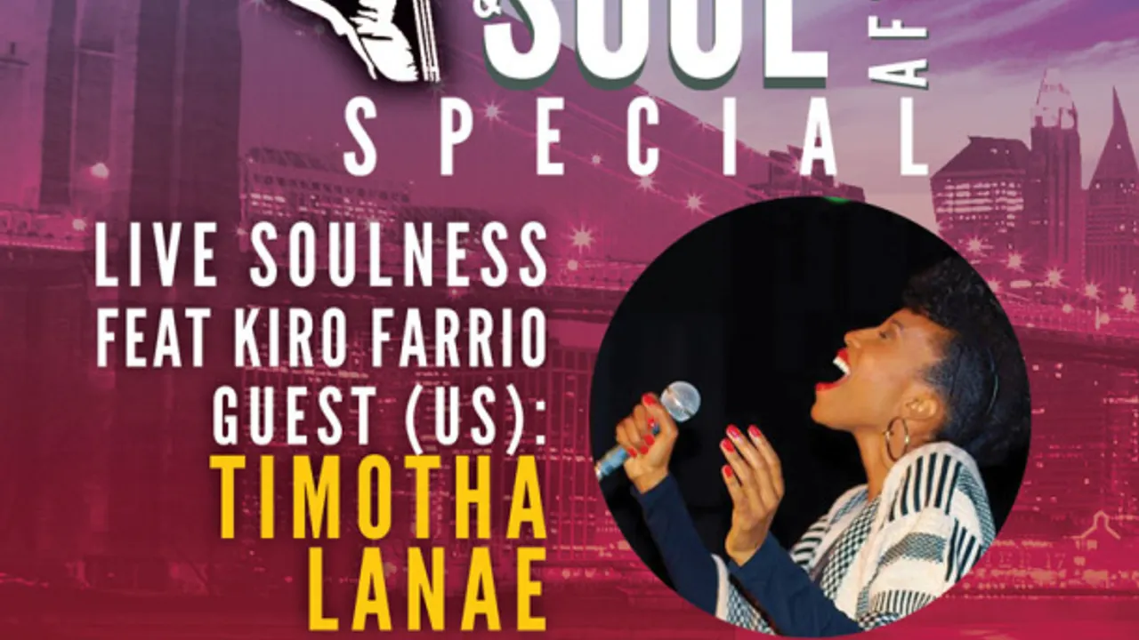 LIVE & SOUL AFTERWORK Petit marché de Noel spécial créateurs + Special Guest TIMOTHA LANAE (US) !!
