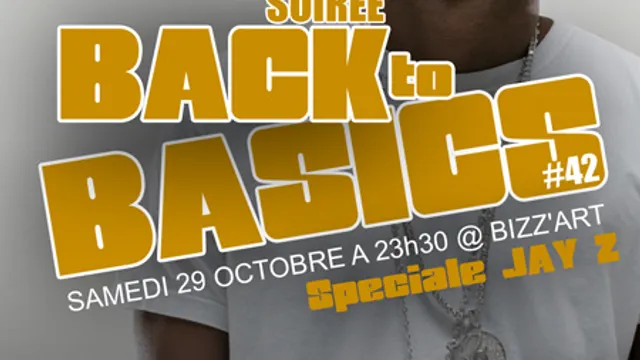 Soirée Back to Basics spéciale JAY Z