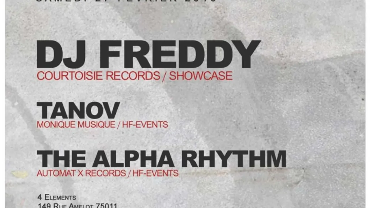 Sound's Physical Avec Dj Freddy