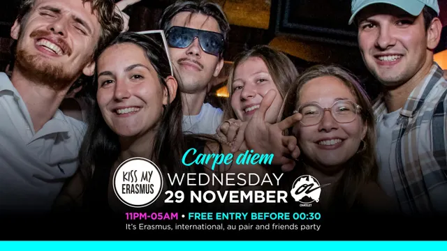 KISS MY ERASMUS @ CAFÉ OZ
