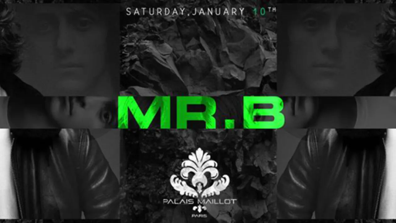 PALAIS MAILLOT reçoit DJ MR.B.