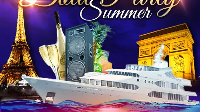 PARIS BOAT SUMMER PARTY (FILLE > GRATUIT, 2 AMBIANCES CLUB, TERRASSE, MOJITOS...)