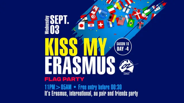 Kiss my Erasmus @ Café OZ
