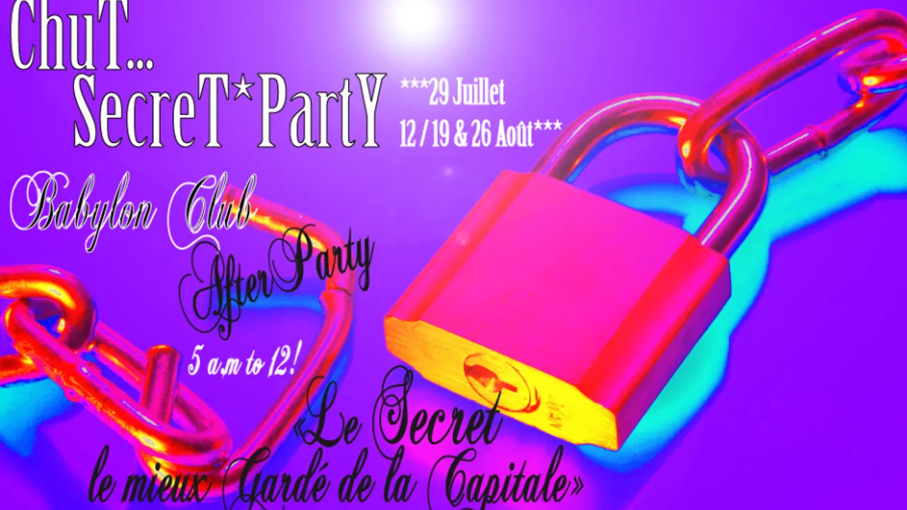 Chut...SecreT PartY