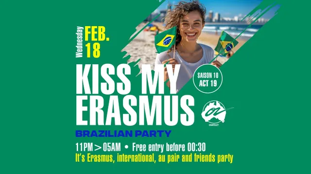 Kiss my Erasmus @ Café OZ